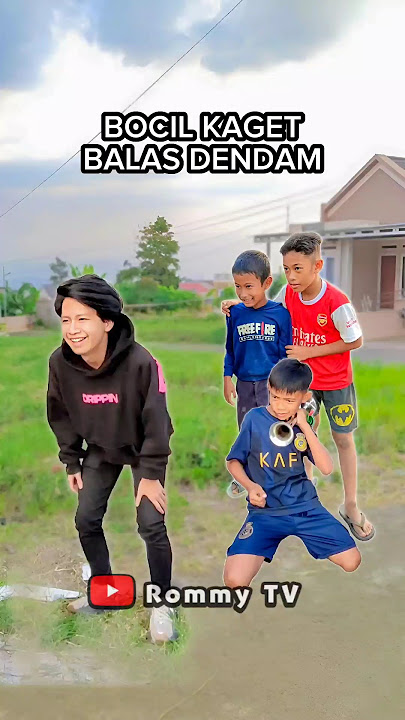 PEMBALASAN BOCIL KAGET!! Prank Klakson Bus Telolet #shorts #basuri