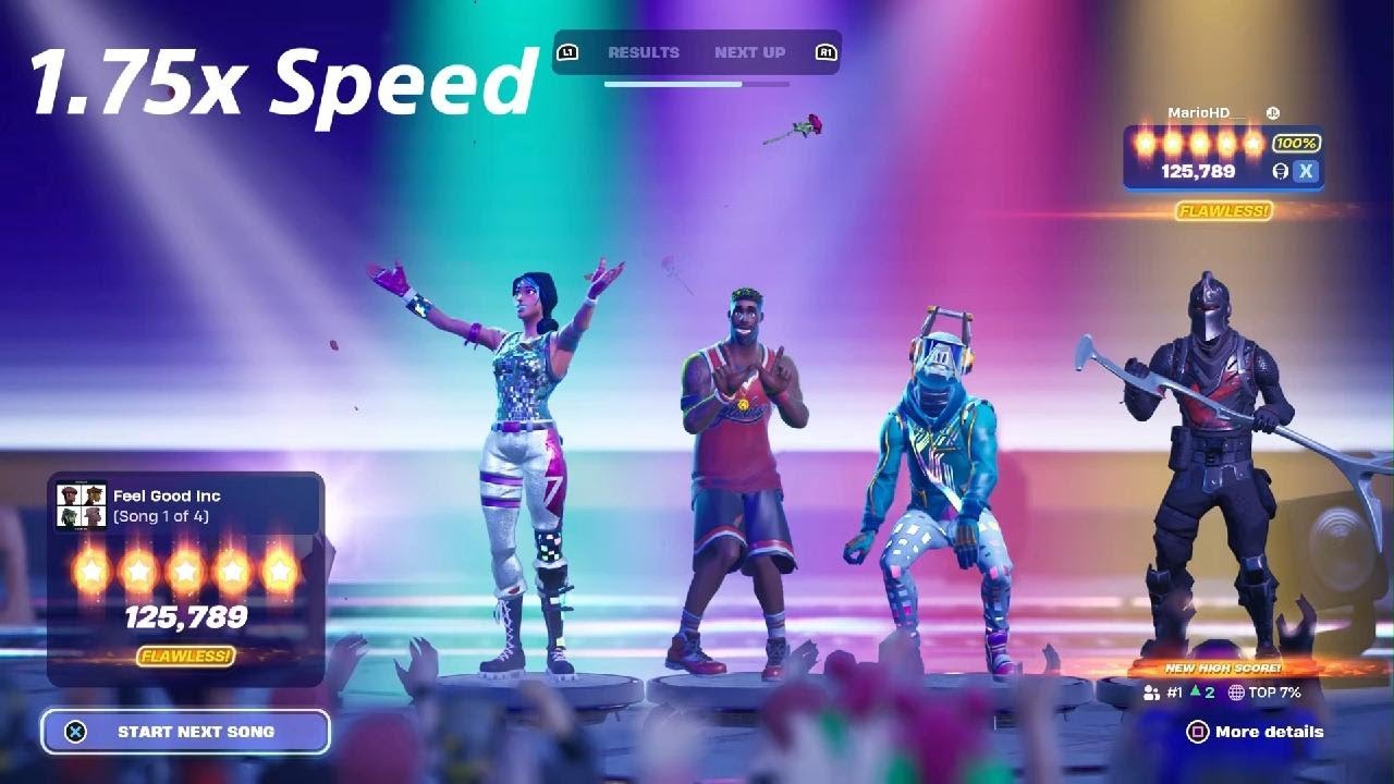 "Feel Good Inc" by Gorillaz 100 Flawless Expert Vocals Fortnite