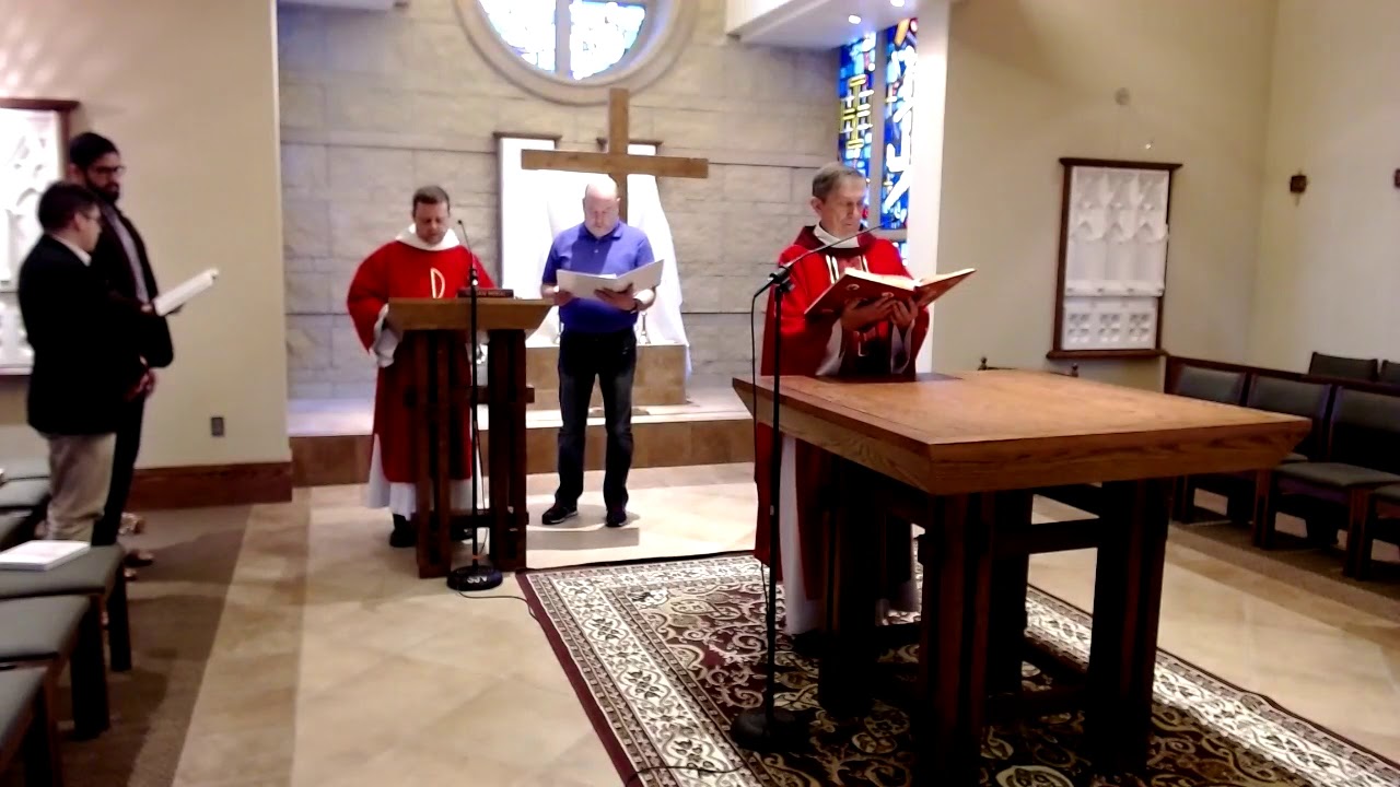 Good Friday Liturgy April 10, 2020. St. John Vianney Catholic Church