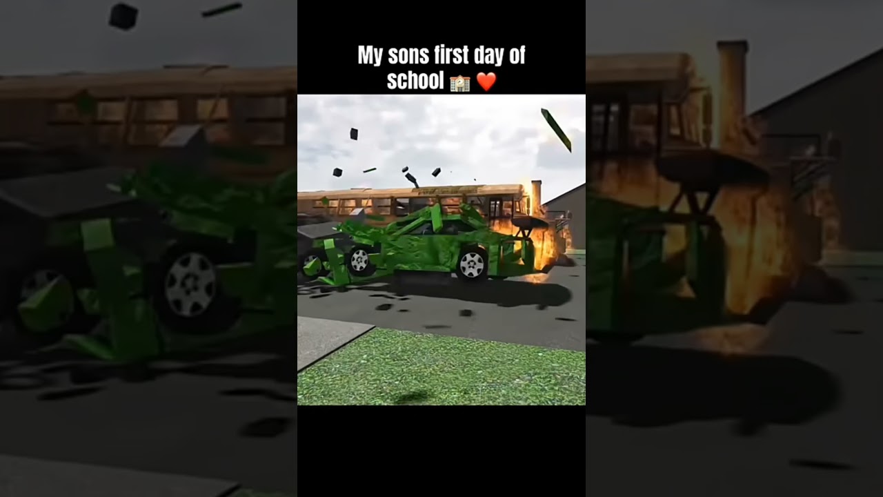 My son first time going school 🥹 