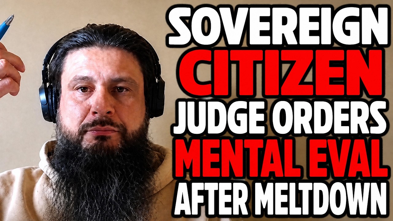 Sovereign Citizen Judge Instantly Orders Mental Evaluation After ...