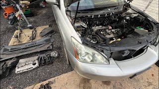 Lexus Rx 330 Knock Sensor Replacement! Part 3 Live Now!!