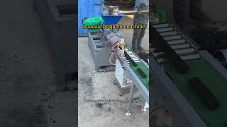 How to make hexagonal briquettes with charcoal briquette machine? #briquettes