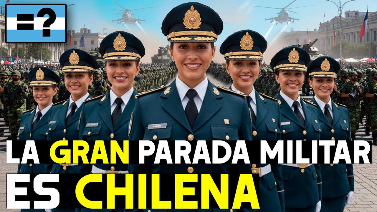 CHILE RIDICUIZA A SUDAMÉRICA CON SU PARADA MILITAR 2025 ✅