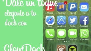 Glowdock - Bonito Resplandor A Los Iconos Del Dock Ios 7X - Iphoneatyko