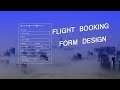 How To Make Travel Booking Form | Flight Booking Form Using HTML CSS Bootstrap