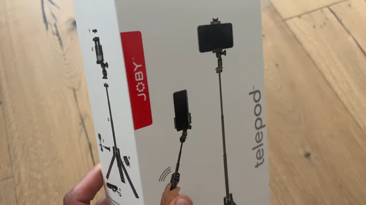 Joby Griptight Pro Telepod UNBOXING
