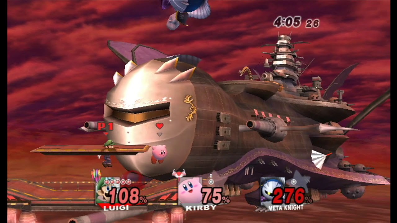 Brawl Classic Mode Luigi