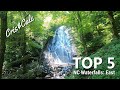 Top 5 North Carolina Waterfalls East of Asheville | Toms Creek | Catawba | Hickory Nut | High Shoals