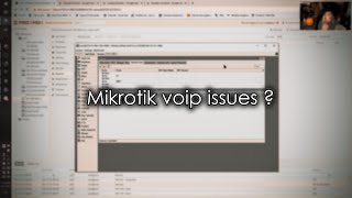 Voip issues on Mikrotik?