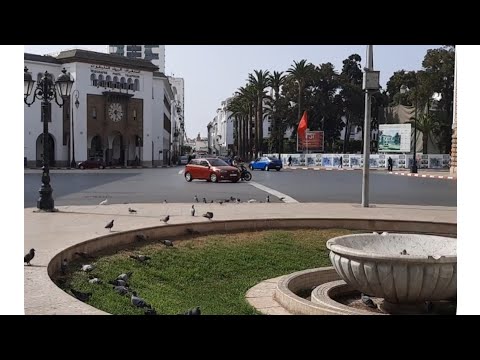 جولة في شارع محمد الخامس بالرباط