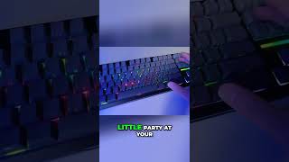 Redragon Wireless Keyboard: Wave Effect Party! #shorts