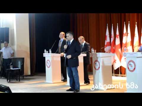 ნაციონალური მოძრაობის პრაიმერის თელავის ტურის გამარჯვებული დავით ბაქრაძეა