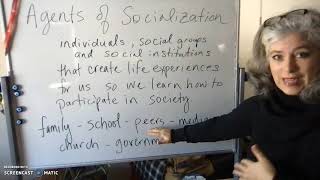 week 5 lesson 1 agents of socialization