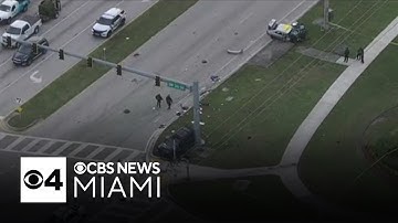 1 dead in two-vehicle crash in Davie