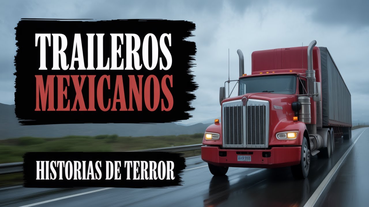 8 RELATOS DE TERROR DE TRAILEROS EN LA FRONTERA | CASOS QUE DAN MIEDO