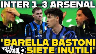 SCONTRO CASSANO e ADANI su INTER-ARSENAL 1 3:"BASTONI SOPRAVVALUTATO!" VIVA EL FUTBOL