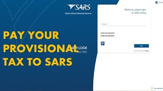 How To Pay Your Provisional Tax Amount Due To Sars Efiling Tutorial