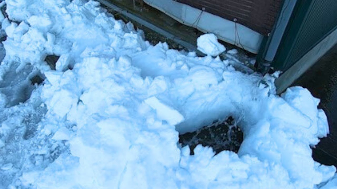 Satisfying Snow Removal & Fast Water Sounds for Focus, Study, Sleep  1 Hour ASMR White Noise