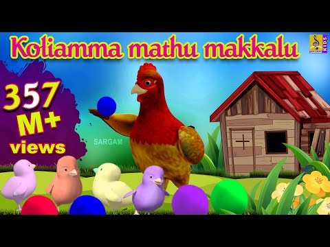 ಕೋಲಿಯಮ್ಮ ಮತ್ತು ಮಕ್ಕಳು | Koliamma mathu makkalu | Kannada Kids Animation