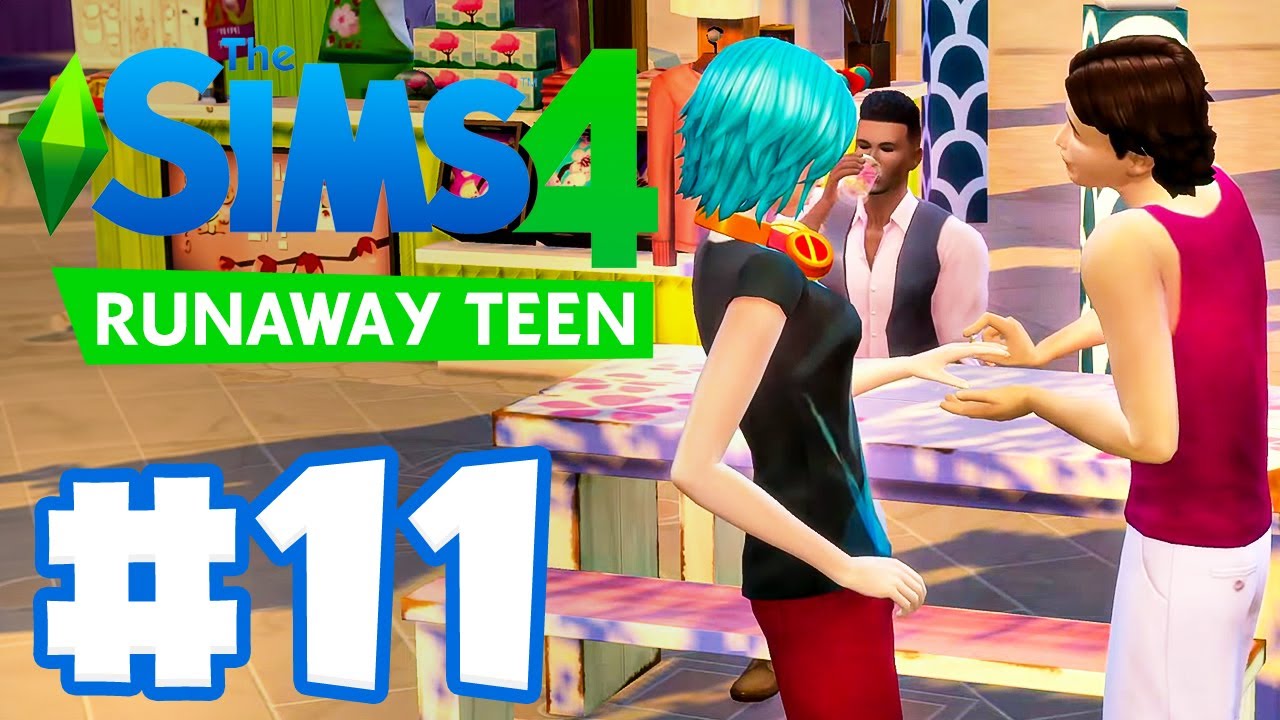 Sim Ranawayyy Runaway Teen Exchanges Promise Rings! | The Sims 4: Runaway Teen ...