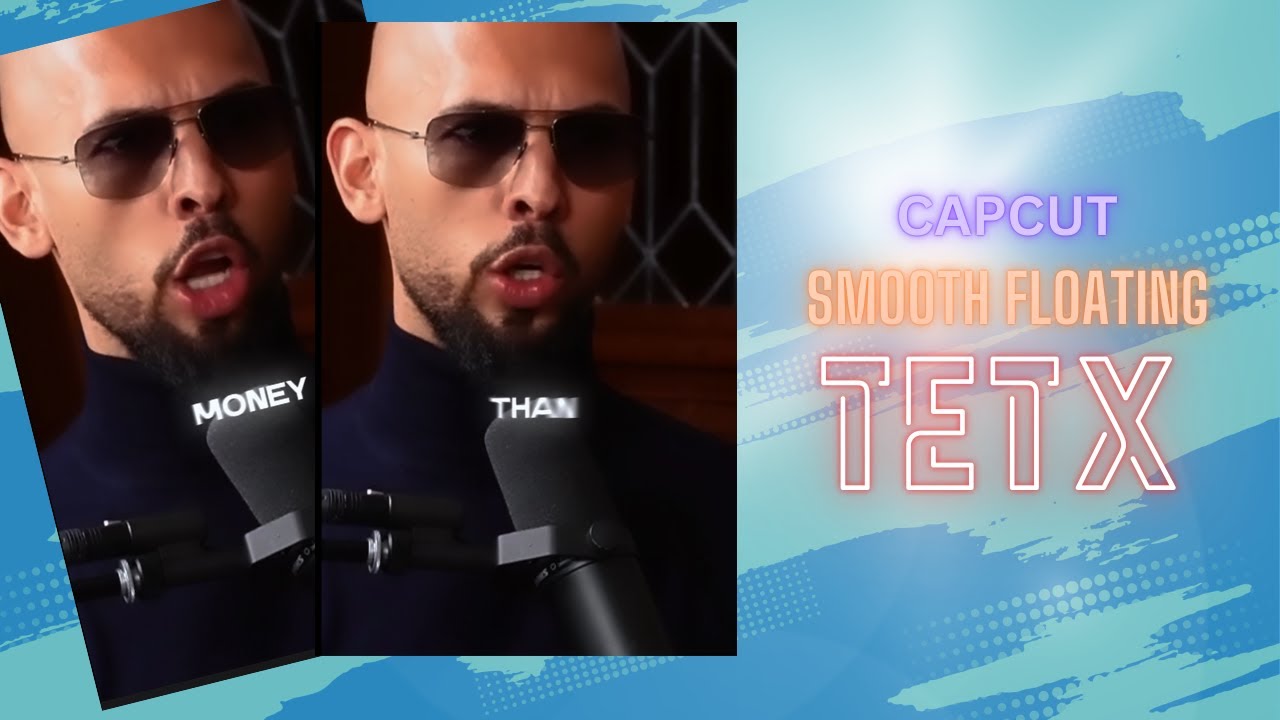 How to make Smooth floating text on Capcut - YouTube