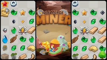 Idle Merge Miner (Gameplay Android)