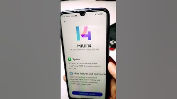 Redmi Note 8 2021 MIUI 14 Update #techmiui #shorts