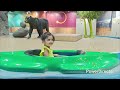 Kids enjoy water ride in the amusement park 🎡🎠🎢  OMG!! Watch the fun🛶