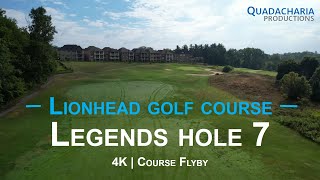 Legends Hole 7, Lionhead Golf Club - Brampton, Ontario π¨π¦ | 4K drone flyby with voiceover