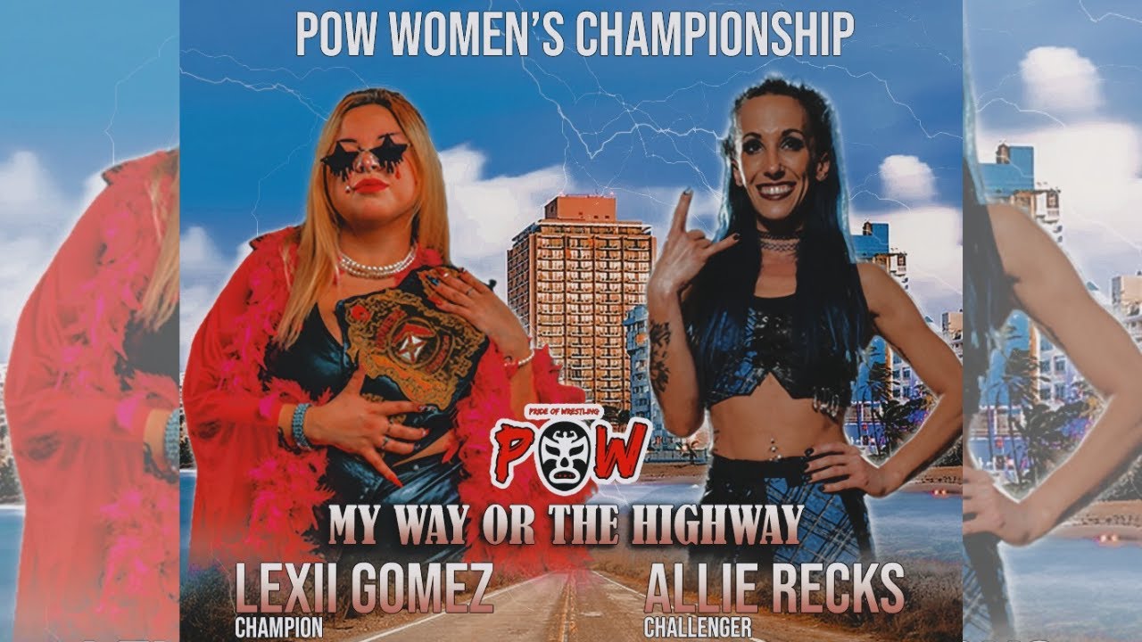 Allie Recks vs Lexi Gomez Pride of Wrestling Women's Championship