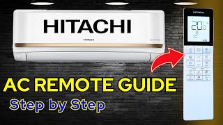 Hitachi AC Remote Demo⚡How to Use Hitachi AC Remote⚡Hitachi AC Remote Function screenshot 2