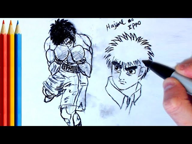 How to Draw - Hajime no Ippo - #voltapapel 