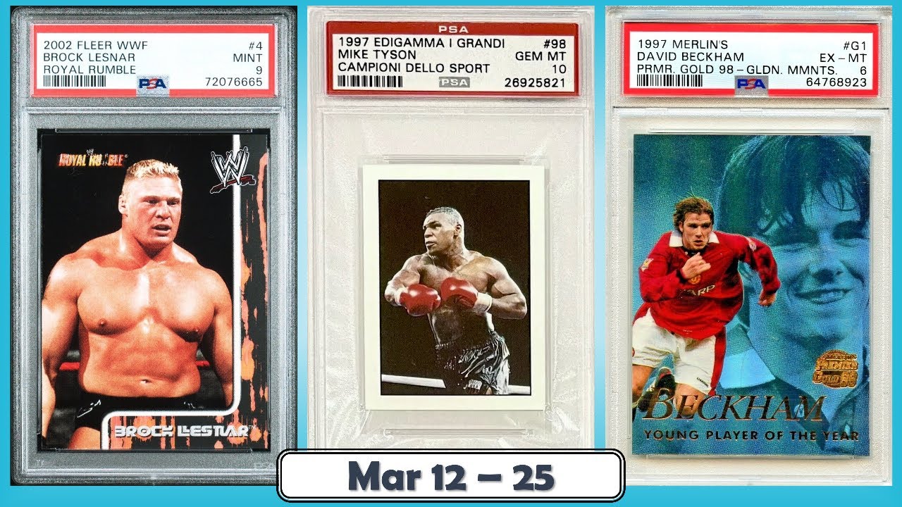 TOP 25 Highest Selling Vintage "Other Sports" Cards on eBay Mar 12