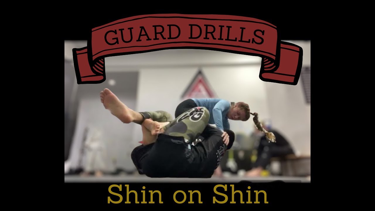 No Gi Jiu Jitsu Grappling Shin on Shin Guard Drills and Positional