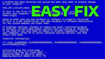 How To Fix IRQL_NOT_LESS_OR_EQUAL Blue Screen (IRQL NOT LESS OR EQUAL) in Windows 11 / 10