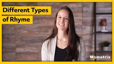 Different Types of Rhyme