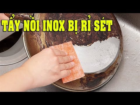 3 cách giúp nồi, chảo inox không bị gỉ sét, xỉn màu - Mẹo Vặt Cuộc Sống: