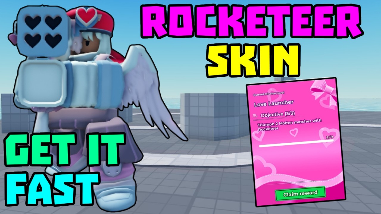 SOLO 2026 Valentine Rocketeer Skin + полный гайд | TDS Tower Defense Simulator