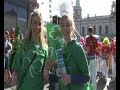 St Patrick's Day in Belfast Northern Ireland