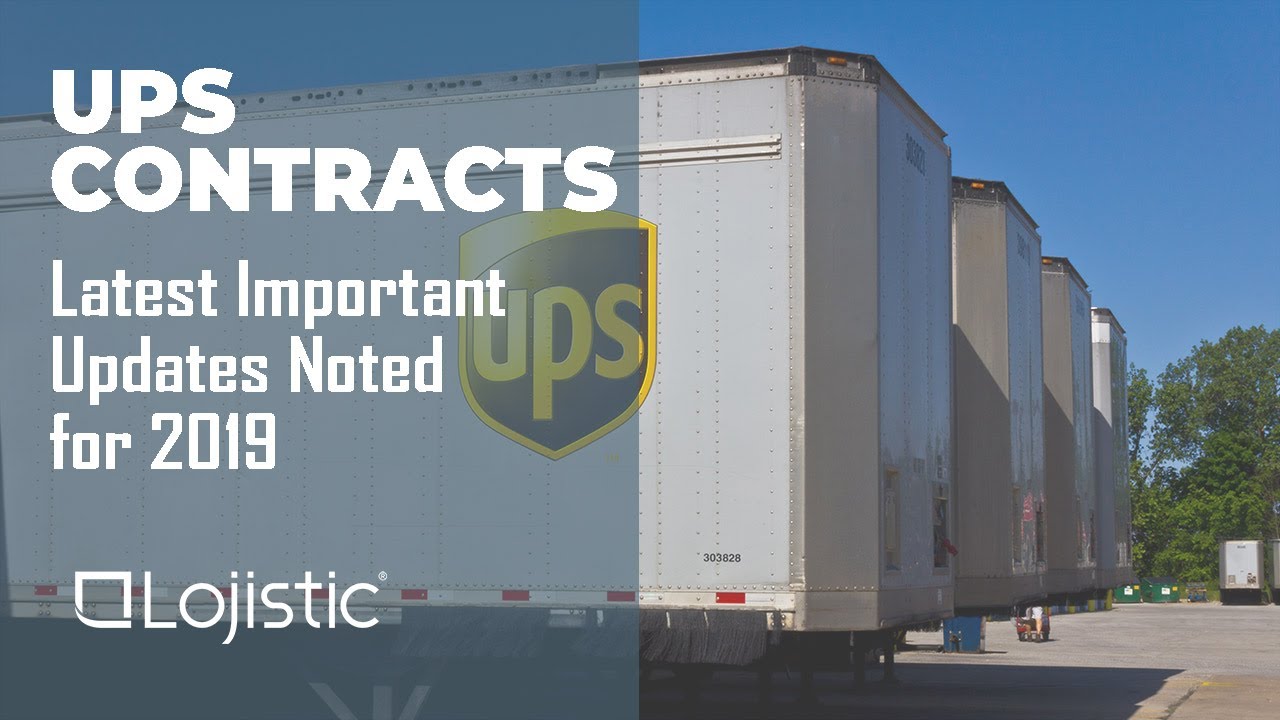 UPS Contracts Latest Important Updates Noted for 2019 YouTube