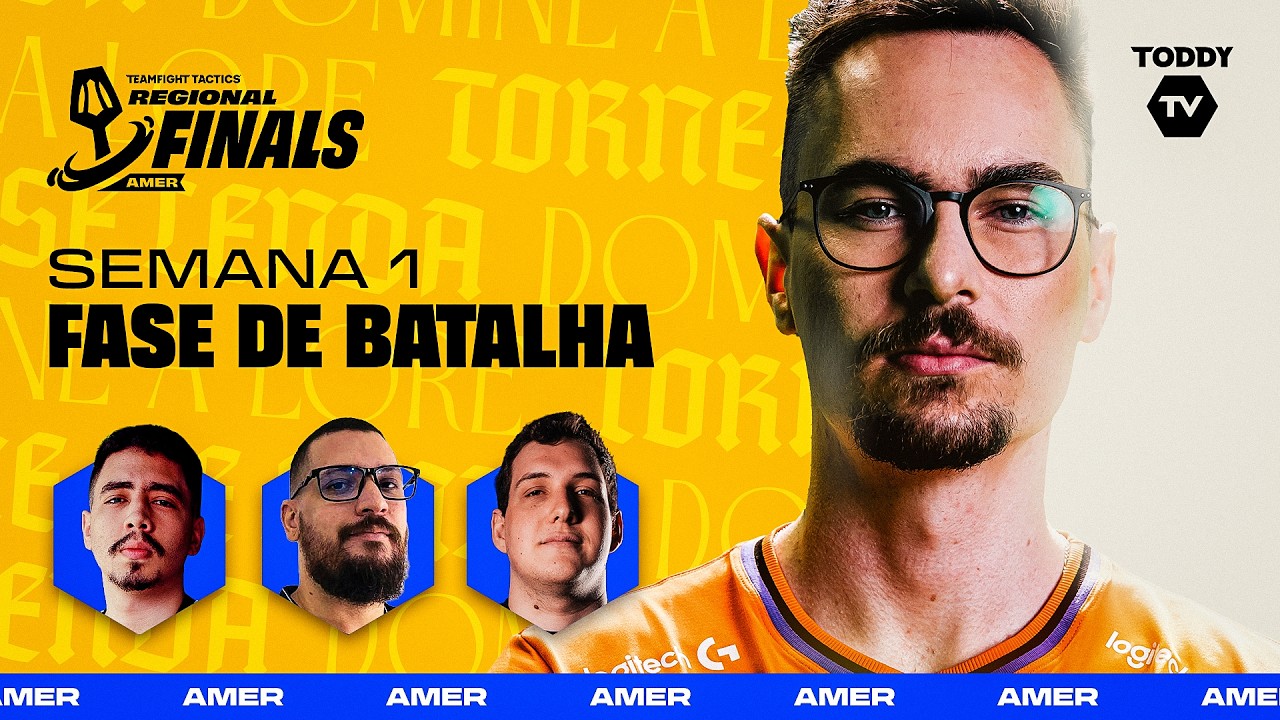 AMER Regional Finals - Semana 1 - ToddyTV | Lore & Legends #TFTRegionalFinals