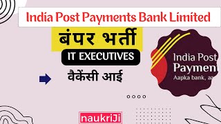 India Post Payments Bank Limited (IPPB) || Vacancy 2024 || Form Fill up || Salary || Qualification