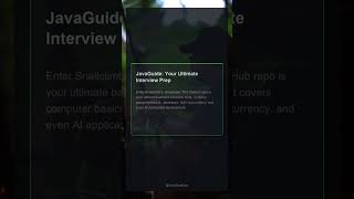 Crush Java Interviews with This Guide! 🚀