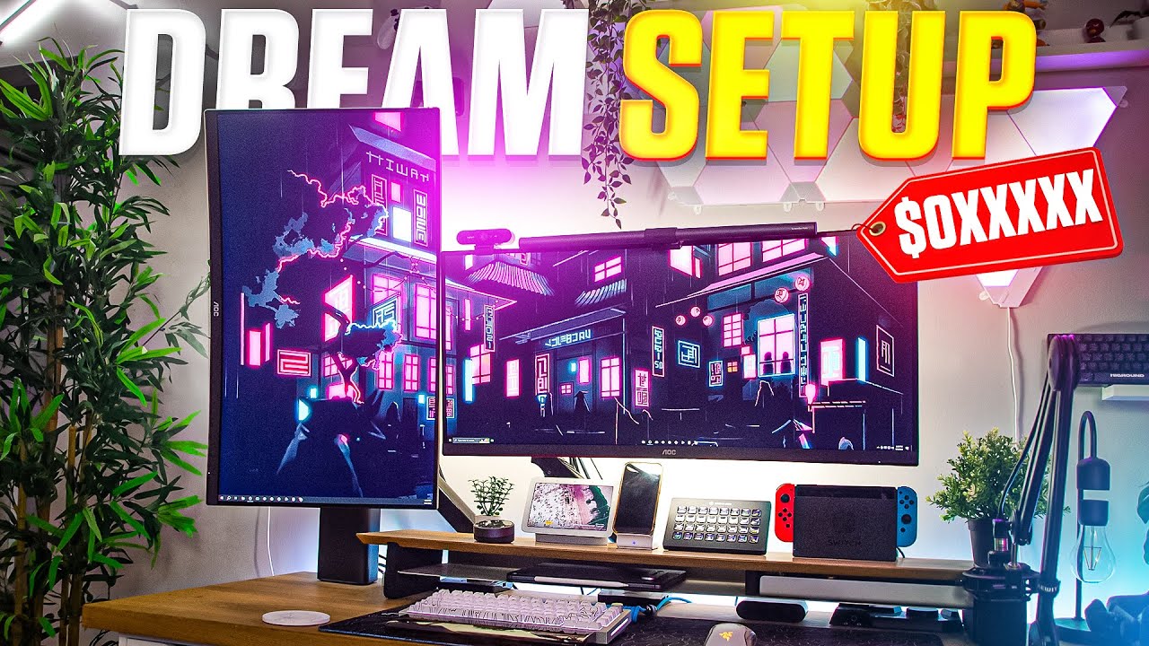 MY *NEW* $20,000 DREAM GAMING ROOM TOUR - YouTube
