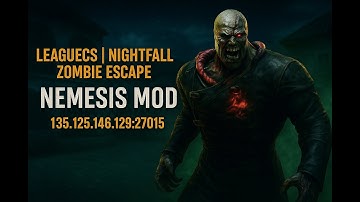 CS 1.6:Nemesis Mod | cs_assault_gcreates | LEAGUECS | Nightfall Zombie Escape [FASTDL | 1000 FPS]