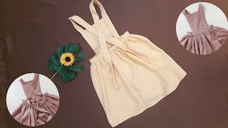 Beautiful KIDDIES PINAFORE DRESS with no zipper