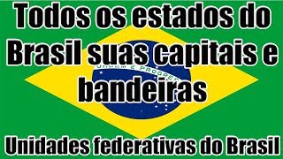 Adivinhe o Estado Pela Bandeira de Todos os Estados do Brasil DUVIDO VOCÊS  ACERTAR TODOS 