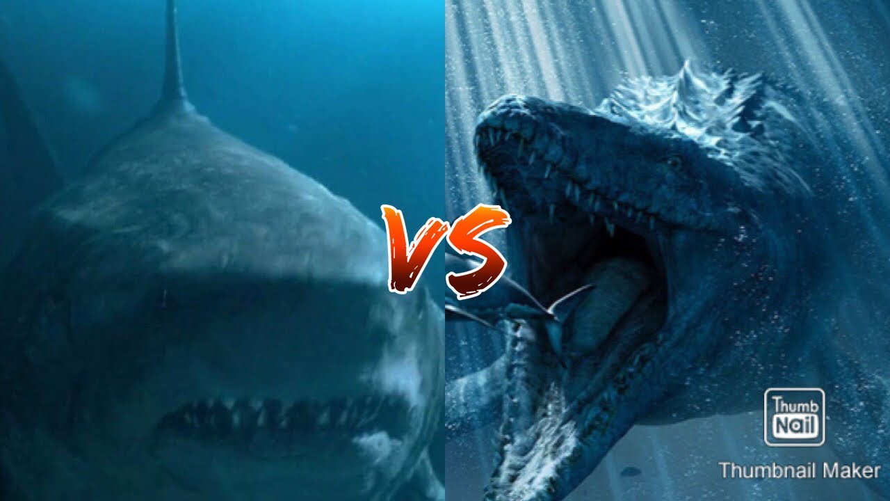 lego megalodon vs mosasaurus