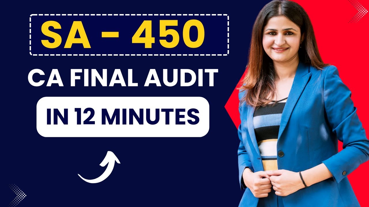 SA 450 | CA FINAL AUDIT | CA FINAL AUDIT NEW SYLLABUS | CA FINAL ...